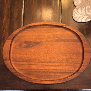 Elegant Wooden Serving Tray
